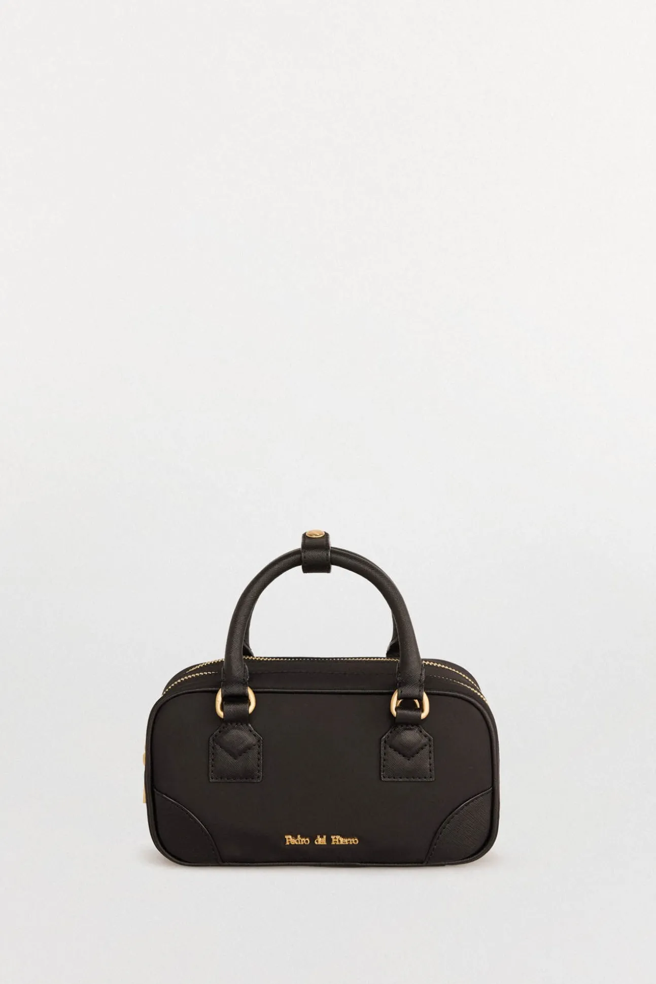 Bolso bandolera nylon cremalleras