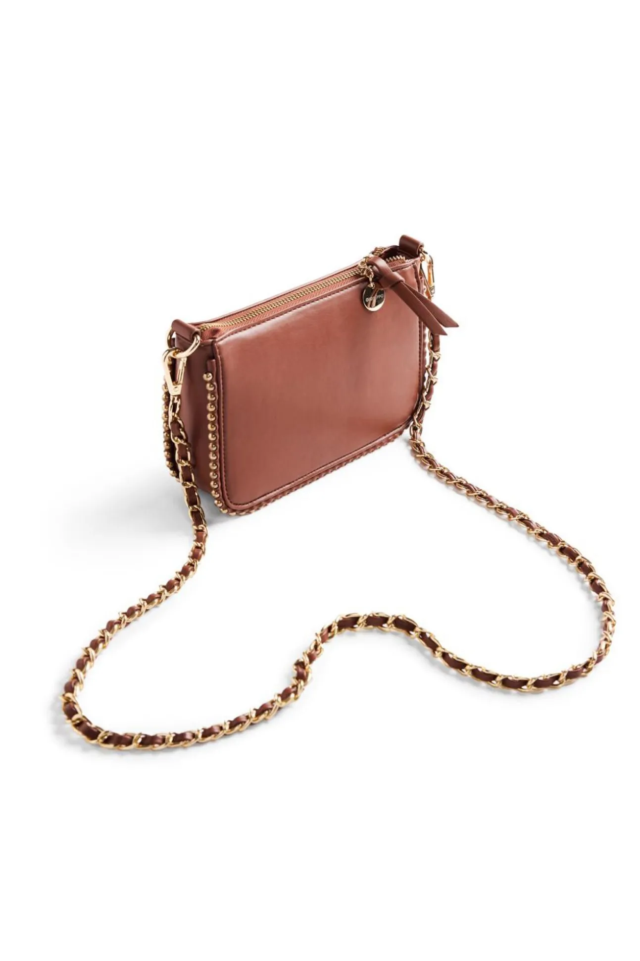 Bolso bandolera tachas clemens