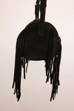 Bolso barril flecos