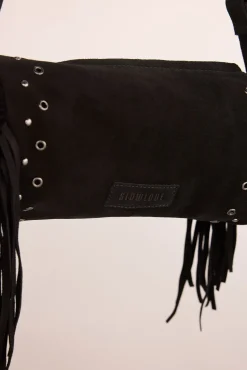 Bolso barril flecos
