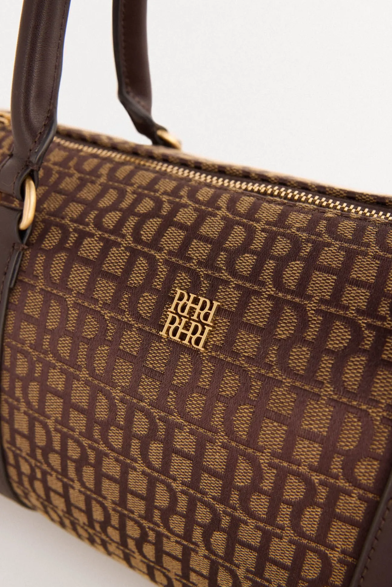 Bolso bowling jacquard