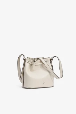 Bolso bucket efecto piel perforada