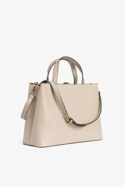 Bolso City con Efecto Cocodrilo