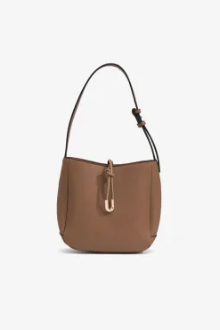 Bolso de hombro efecto piel