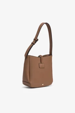 Bolso de hombro efecto piel