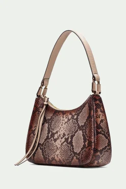 Bolso hobo estampado boa