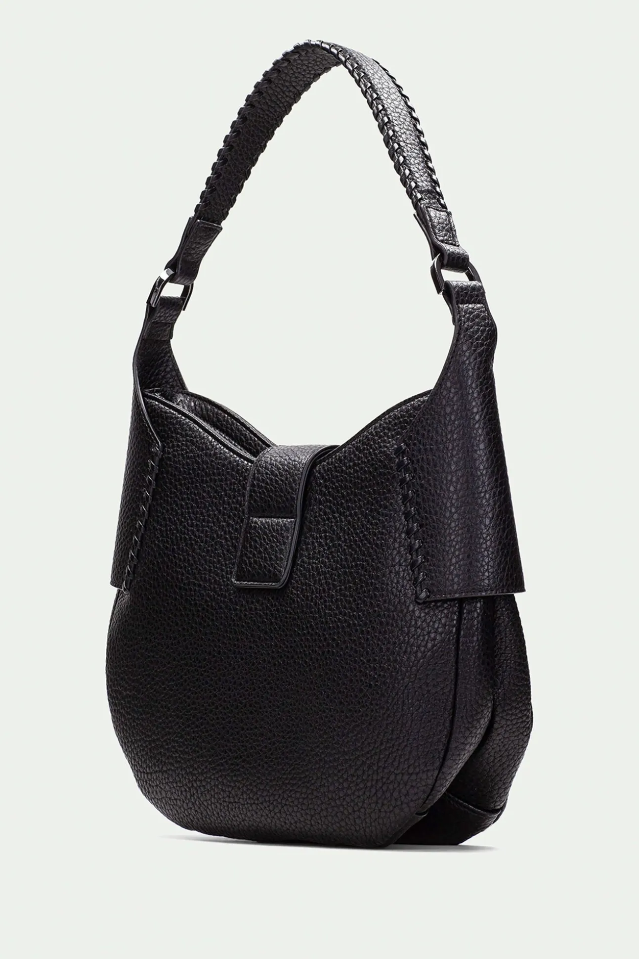 Bolso hobo redondeado cierre magnético