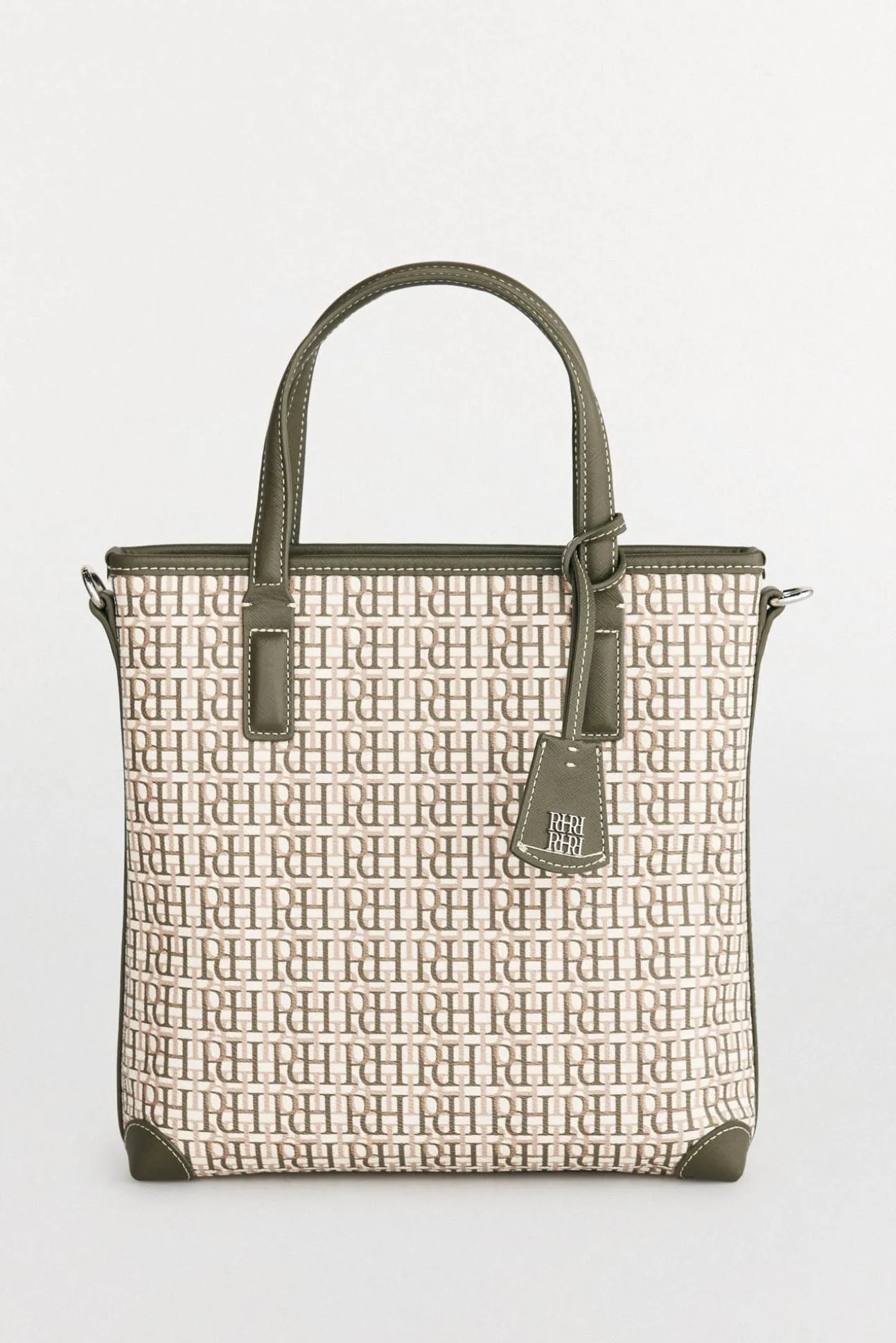 Bolso mini tote bandolera monograma
