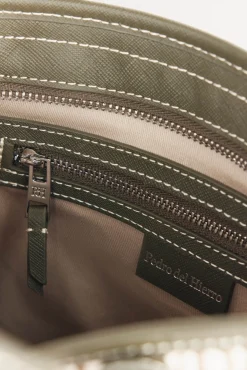 Bolso mini tote bandolera monograma