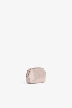 Bolso Pequeño Efecto Piel Metálico