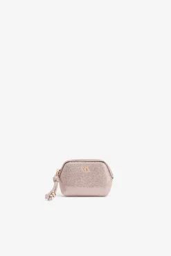 Bolso Pequeño Efecto Piel Metálico