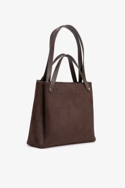 Bolso Shopper Efecto Gamuza