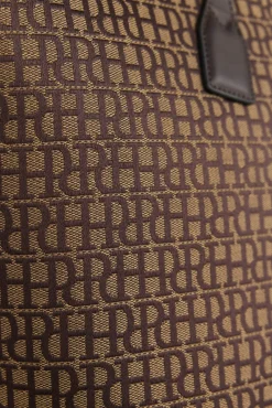 Bolso shopper en jacquard