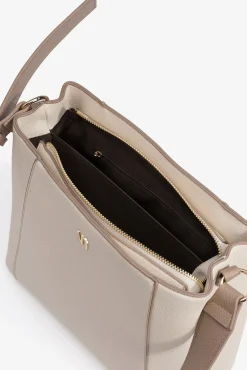 Bolso shoulder efecto piel