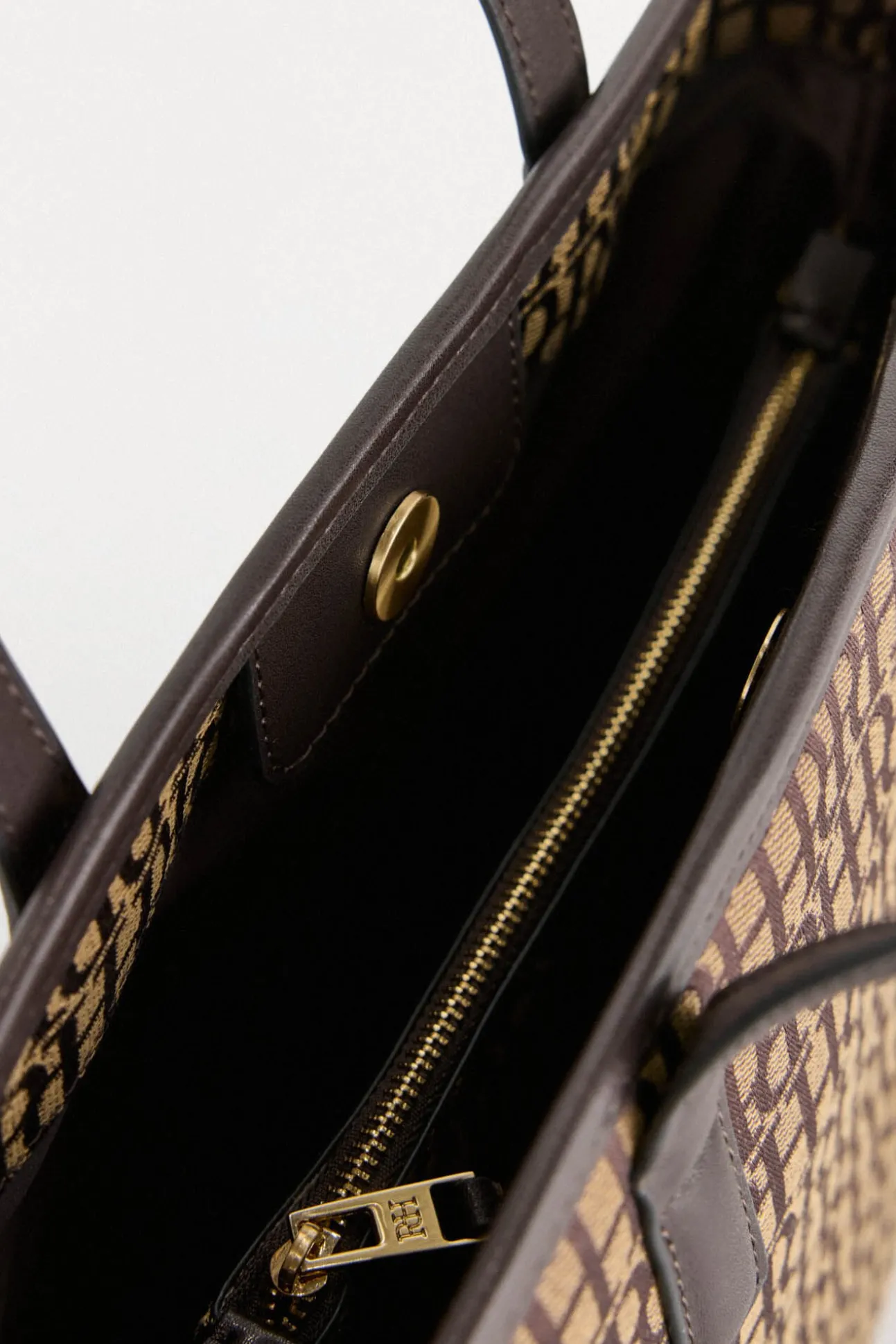 Bolso tote en jacquard