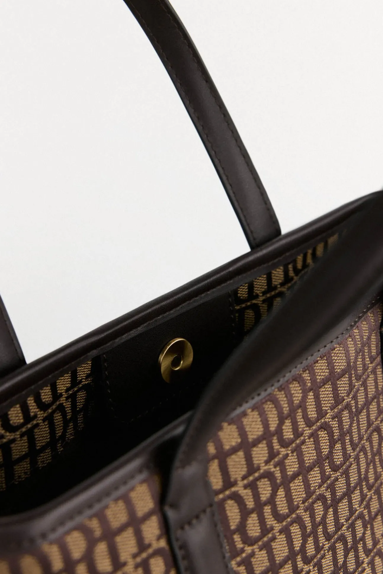 Bolso tote en jacquard