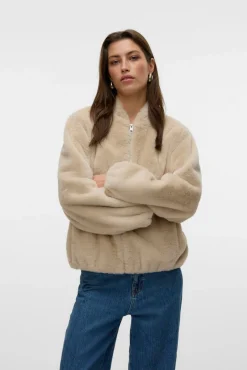 Bomber efecto pelo
