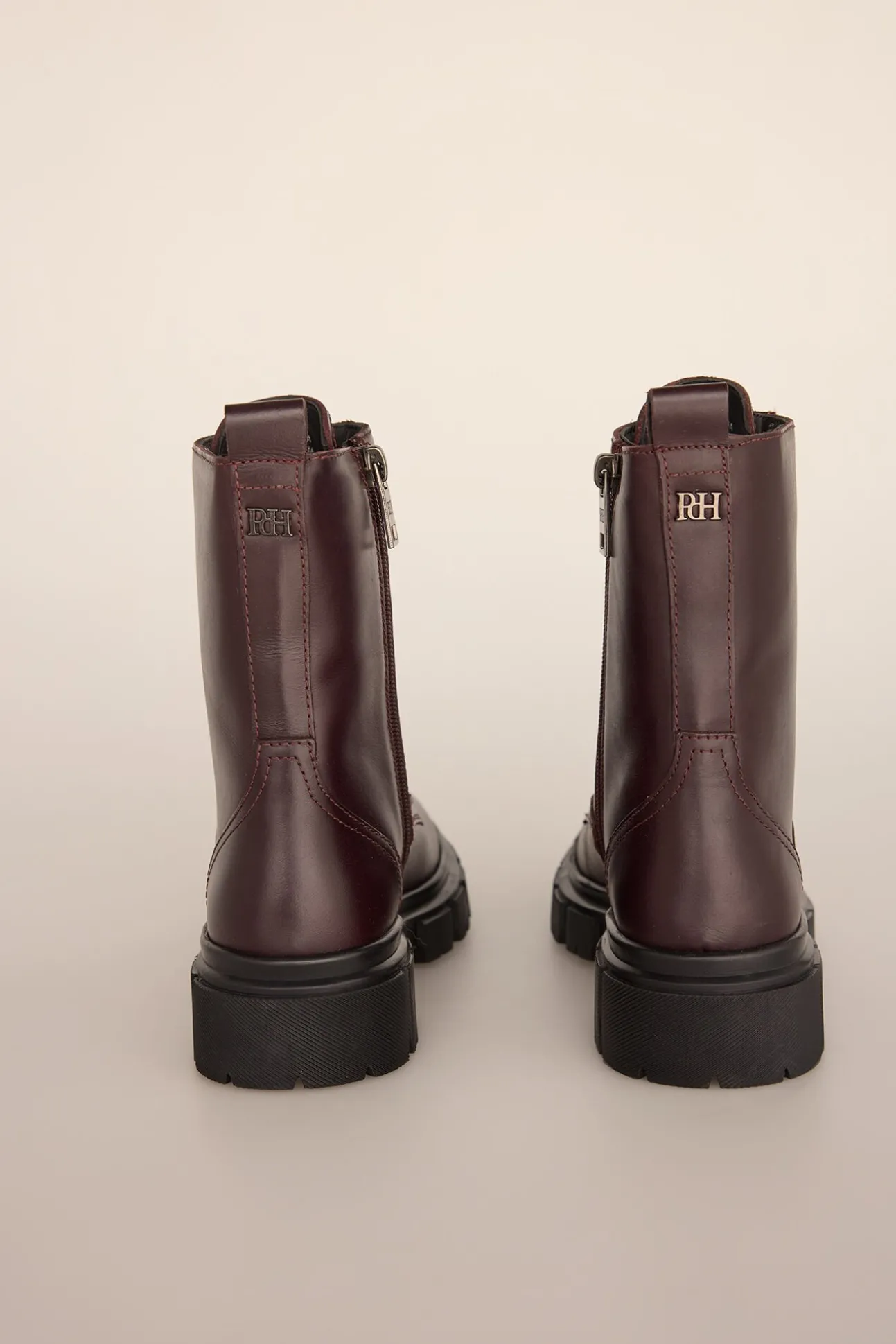 Bota combat piel