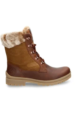 Botas de piel con forro interior de pelo caliente