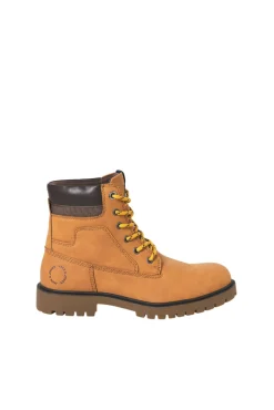 Botas sintéticas con cordones