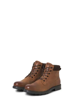 Botines de caña alta de piel