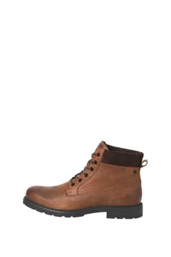 Botines de caña alta de piel