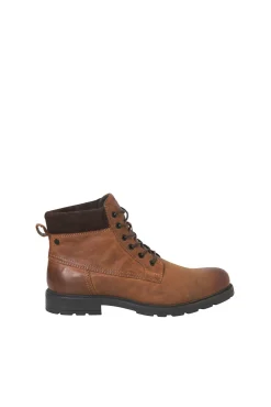 Botines de caña alta de piel