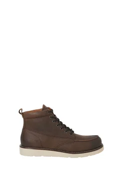 Botines de piel suela goma