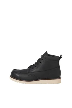 Botines de piel suela goma