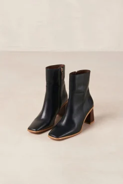 Botines de piel West Vintage