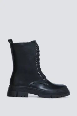 Botines militares cordones