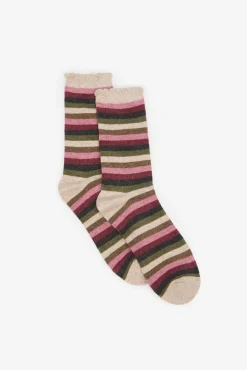 Calcetines rayas multicolor