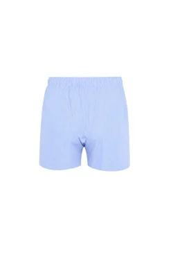 Calzoncillo Popelín hombre azul rayas