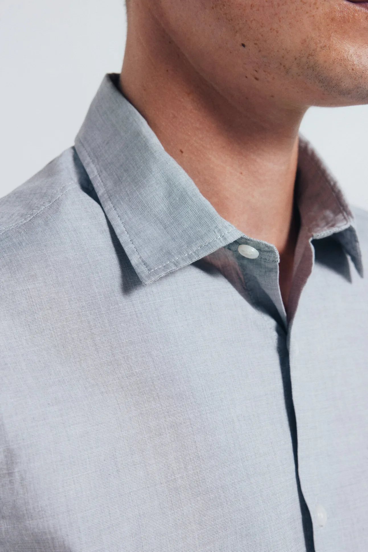 Camisa algodón fil a fil