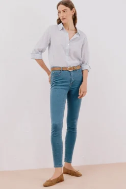 Camisa algodón rayas