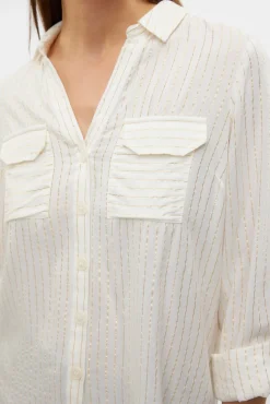Camisa básica de manga larga