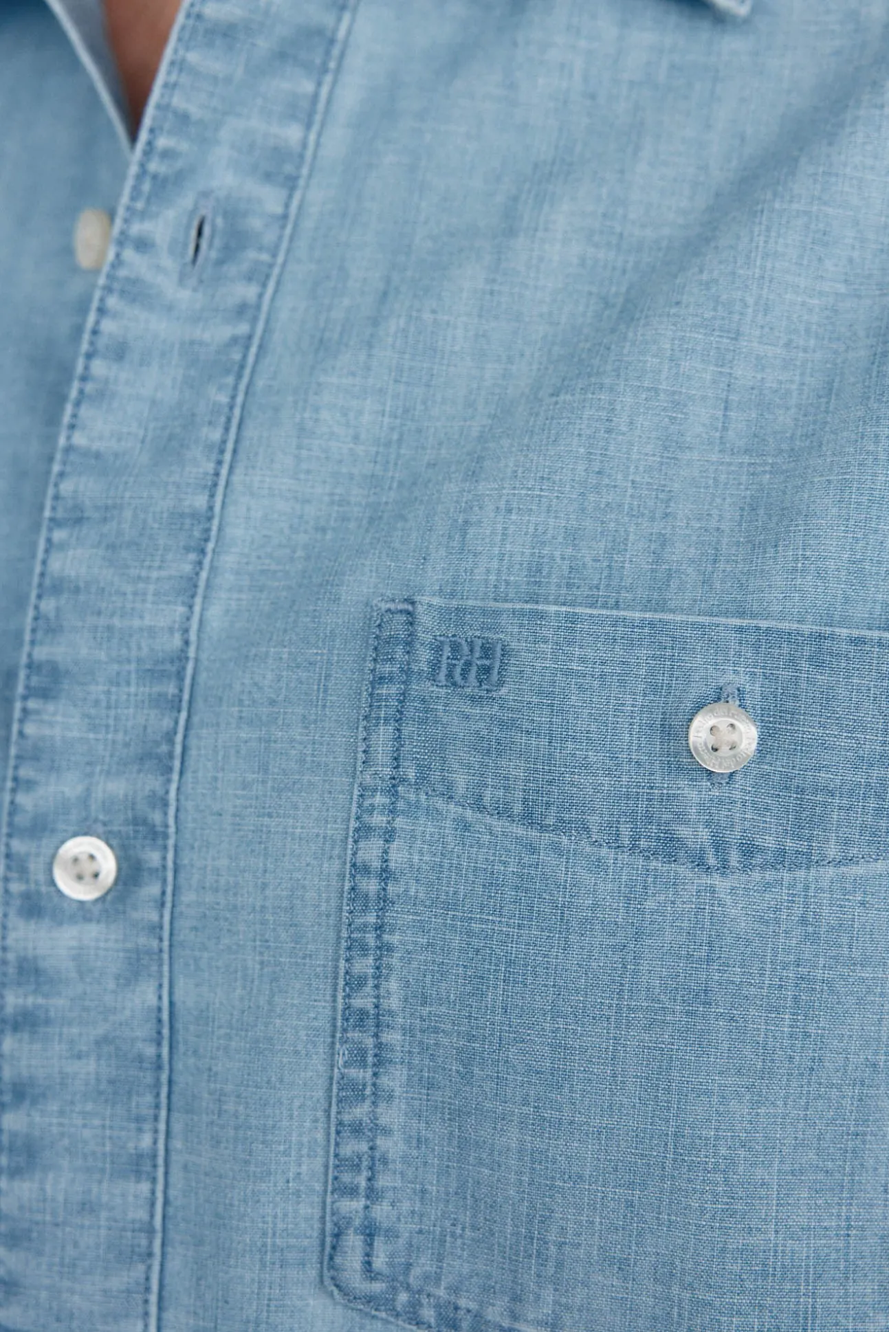 Camisa chambray