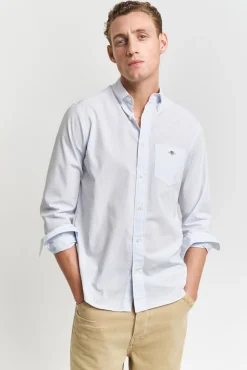 Camisa clásica a rayas finas Regular Fit