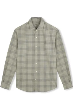 Camisa cuadro sobretintado
