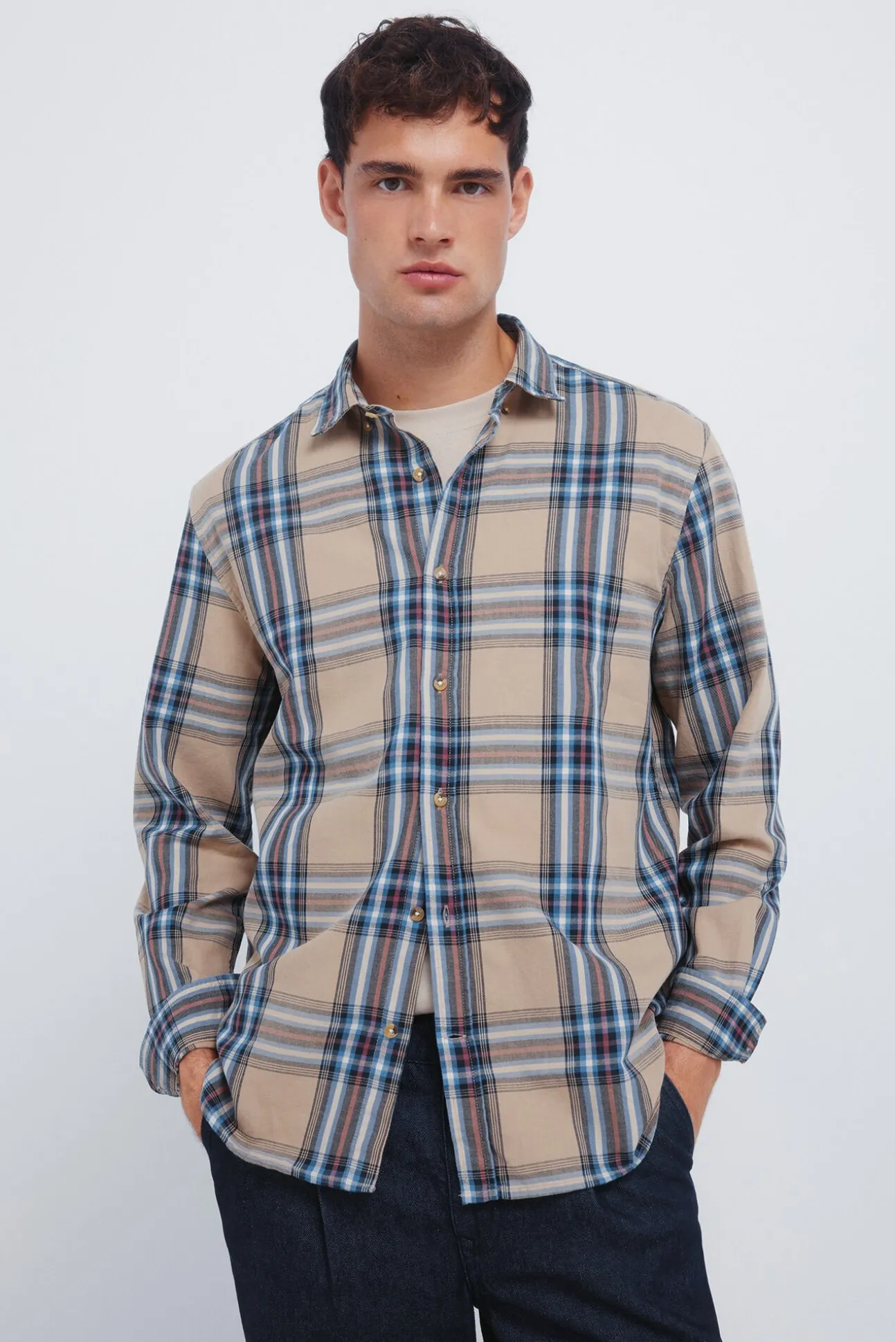 Camisa cuadro tartán