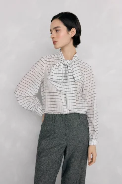 Camisa cuadros lazada