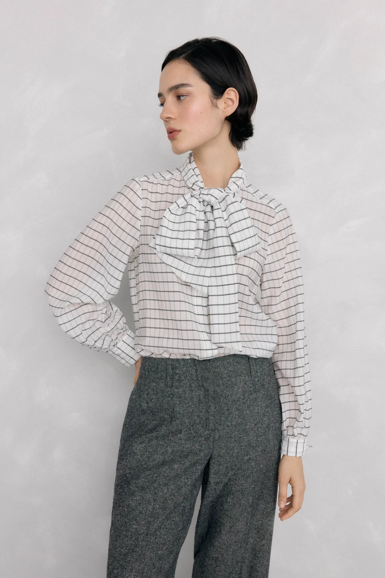 Camisa cuadros lazada