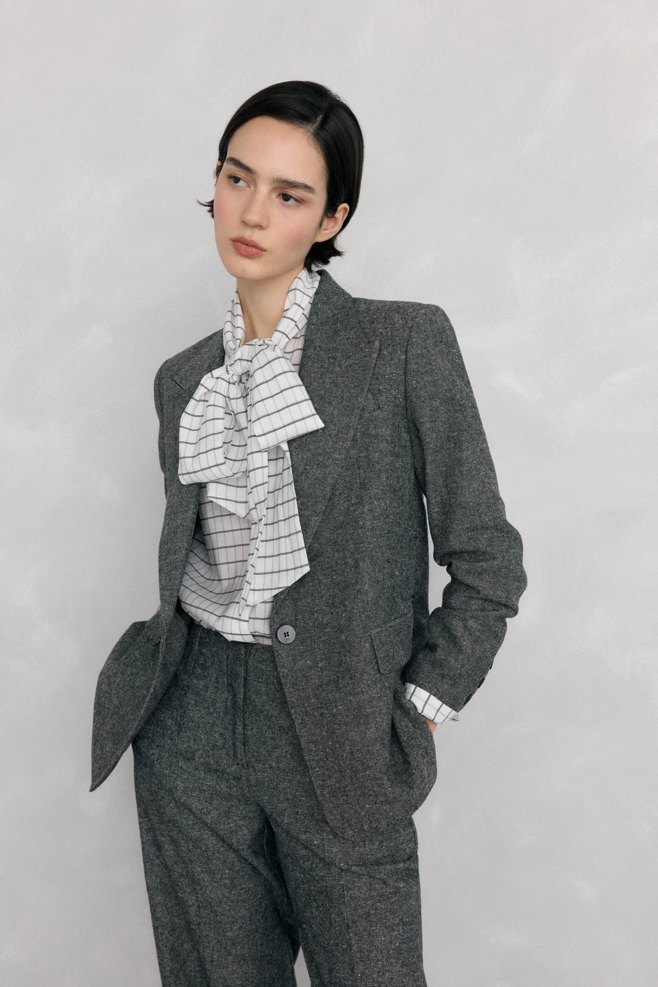 Camisa cuadros lazada