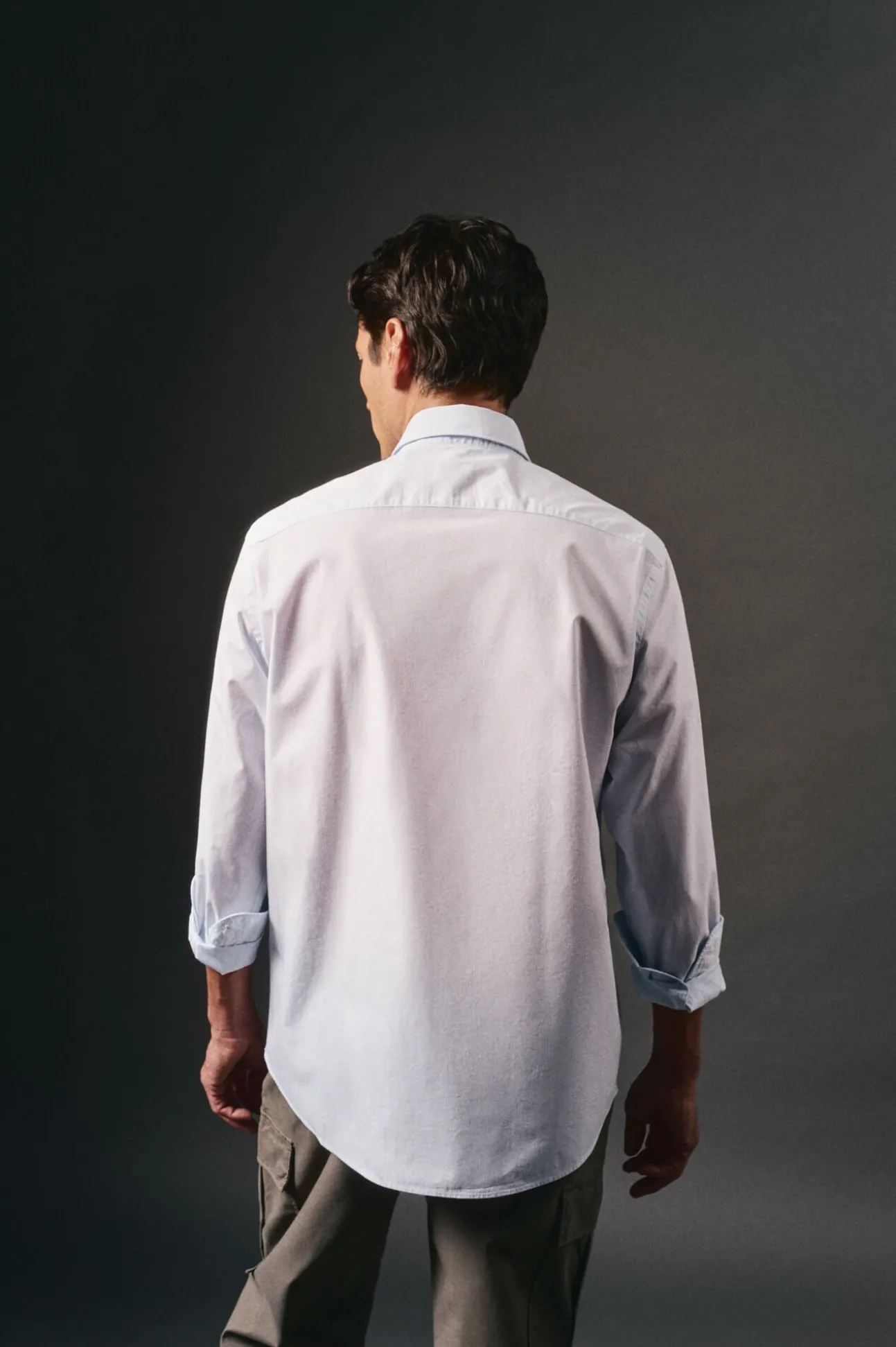 Camisa cuadros popelín
