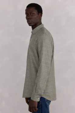 Camisa cuadros Tencel