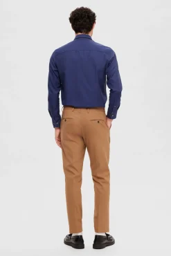 Camisa de algodón orgánico Slim Fit.