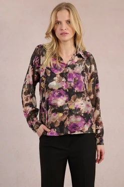 Camisa de manga larga con estampado