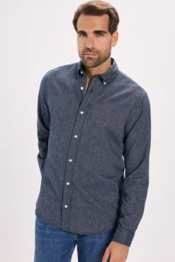 Camisa de manga larga franela