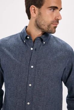 Camisa de manga larga franela