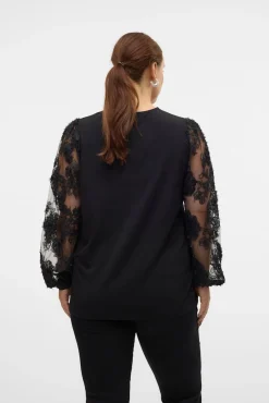 Camisa de manga larga talla grande